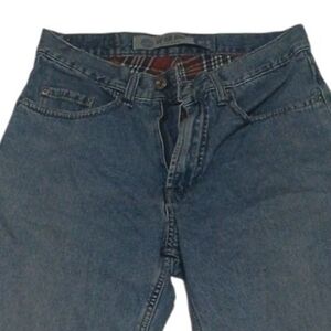 💥VNTG Flannel Lined Denim Jeans - Classic Blue